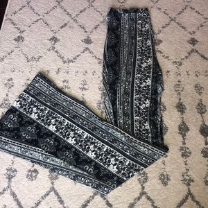 Charlotte Russe Stretch bell bottom pants